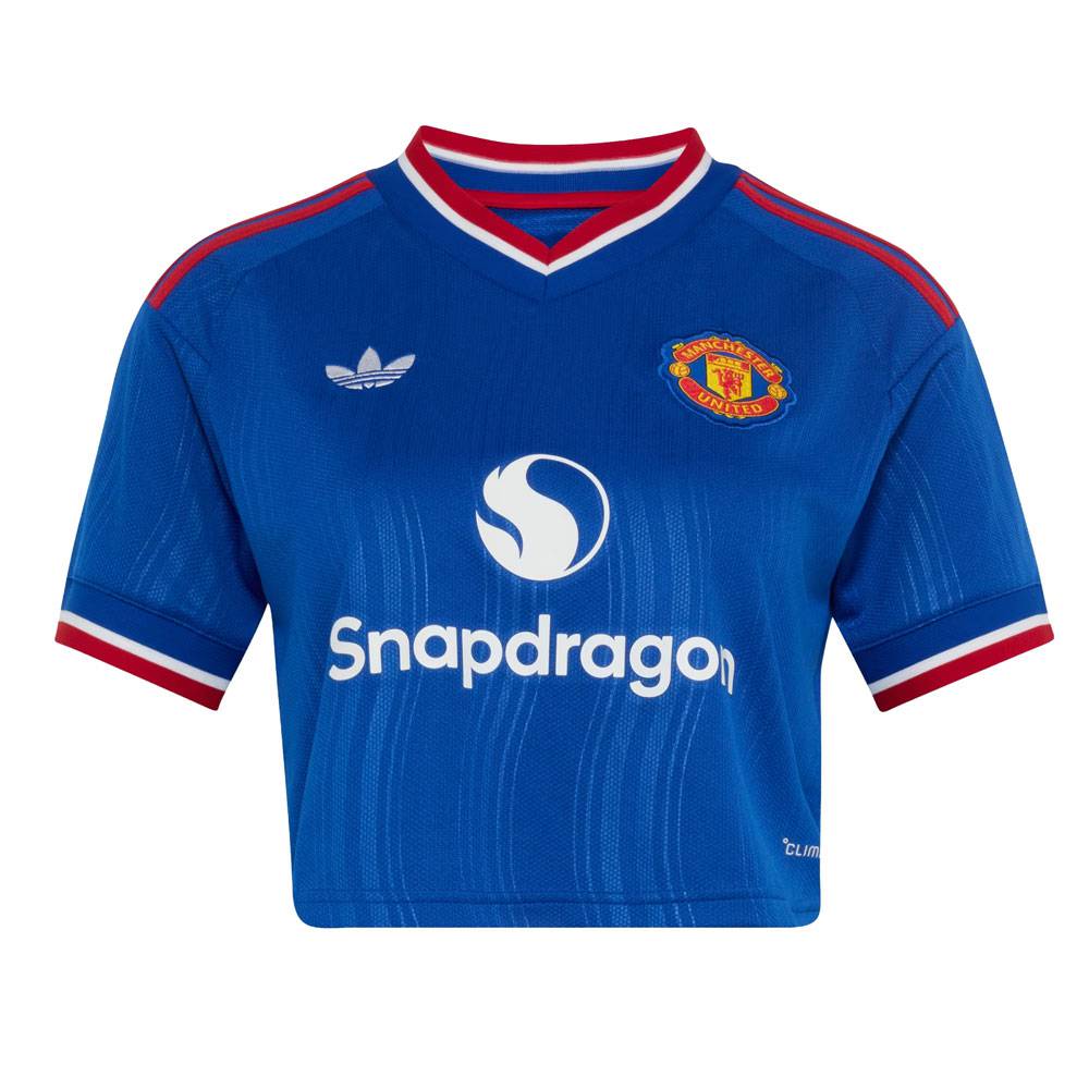 Wome Cropped Manchester United Away Jersey 26/27